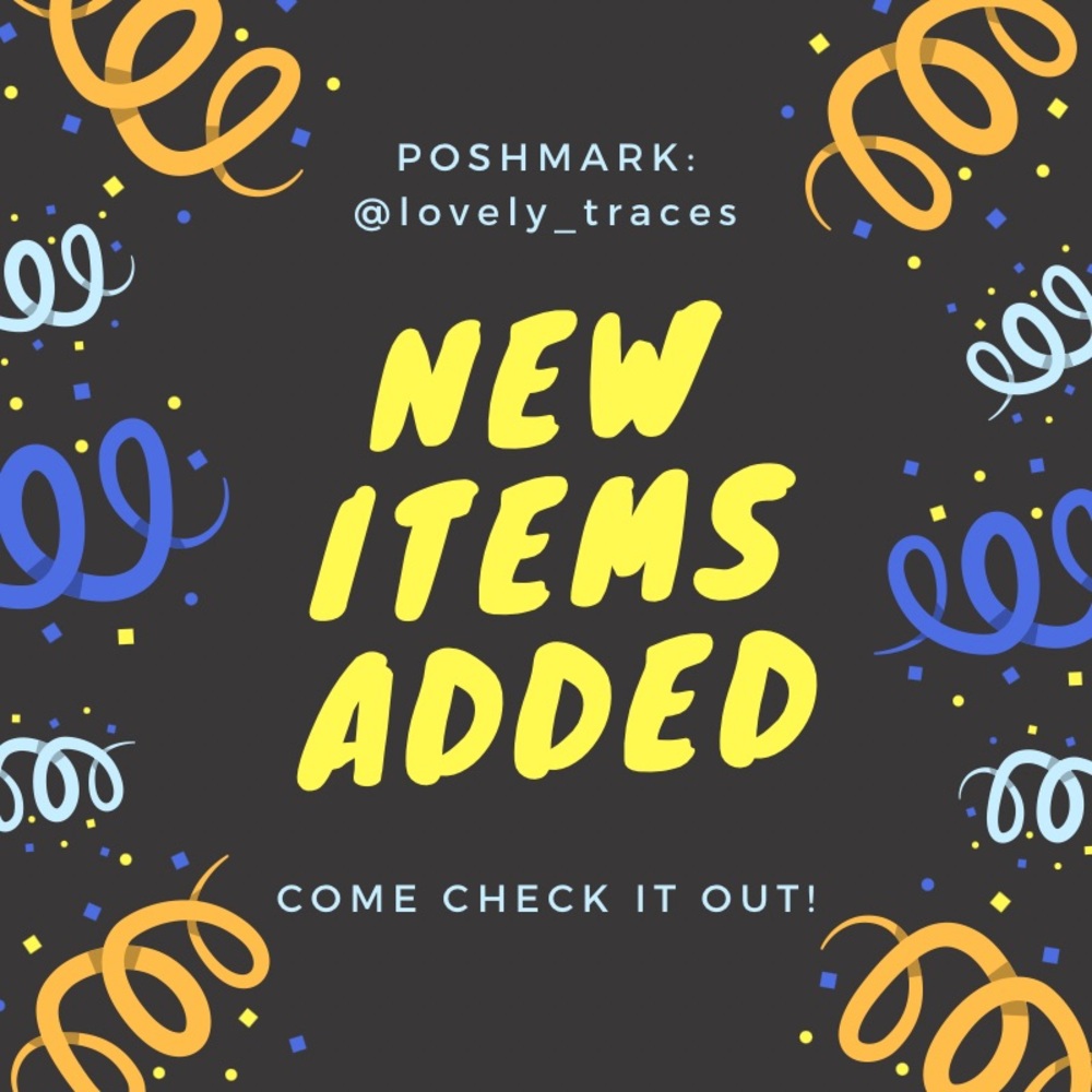 New items listed